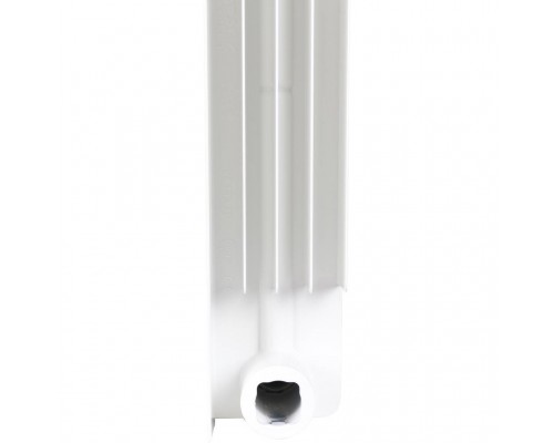 Радиатор биметаллический секционный STOUT STYLE 350 350 мм 8 секций боковое белый