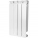 Радиатор биметаллический секционный STOUT STYLE 500 500 мм 4 секций боковое белый