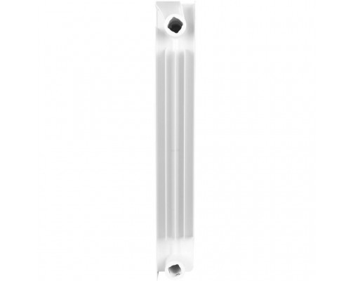 Радиатор биметаллический секционный STOUT STYLE 500 500 мм 6 секций боковое белый