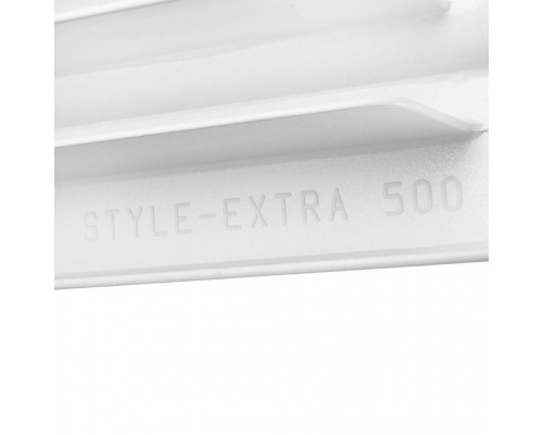 Радиатор биметаллический секционный Global 500 мм 4 секций нижнее правое белый