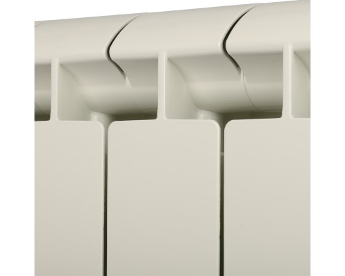 Радиатор биметаллический секционный Global 500 мм 6 секций нижнее правое белый