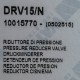Watts  Редуктор давления DRV 15 N