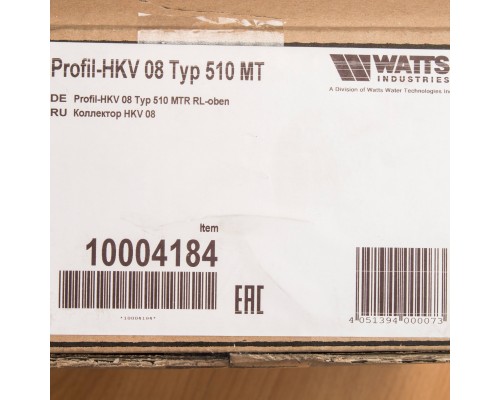 Watts  Коллектор для теплых полов HKV-8