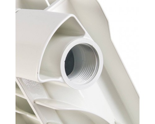 Радиатор алюминиевый секционный Global ISEO 350 350 мм 4 секций боковое белый