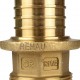 REHAU RAUTITAN Фитинги RAUTITAN Переходник с наружной резьбой 50-R 1 1/2 RX для труб из сшитого полиэтилена аксиальный