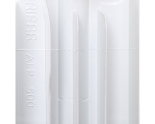 Радиатор биметаллический секционный RIFAR ALP 500 500 мм 10 секций боковое белый