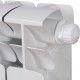 Радиатор биметаллический секционный RIFAR BASE VENTIL 500 500 мм 10 секций нижнее правое белый