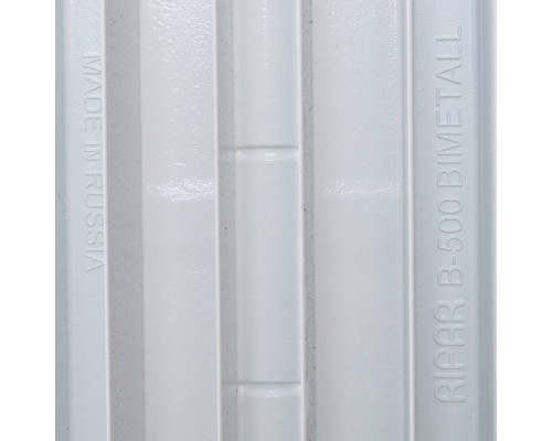 Радиатор биметаллический секционный RIFAR BASE VENTIL 500 500 мм 6 секций нижнее правое белый