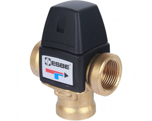 Esbe  Клапан термостатический смесительный VTA321 35-60C вн.3/4, KVS 1,6