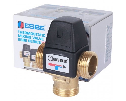 Esbe  Клапан термостатический смесительный VTA322 35-60C нар.1, KVS 1,6