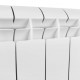 Радиатор алюминиевый секционный Global VOX- R 500 500 мм 10 секций боковое белый