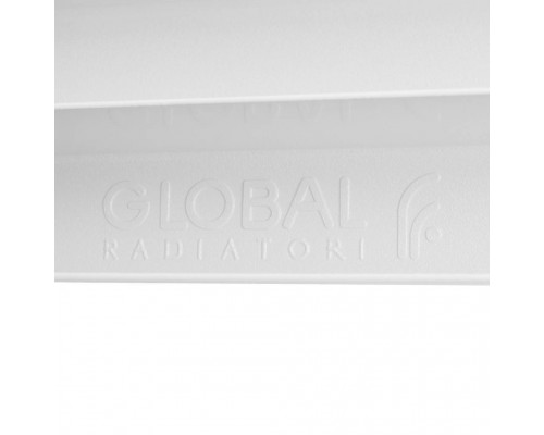 Радиатор алюминиевый секционный Global VOX- R 500 500 мм 12 секций боковое белый