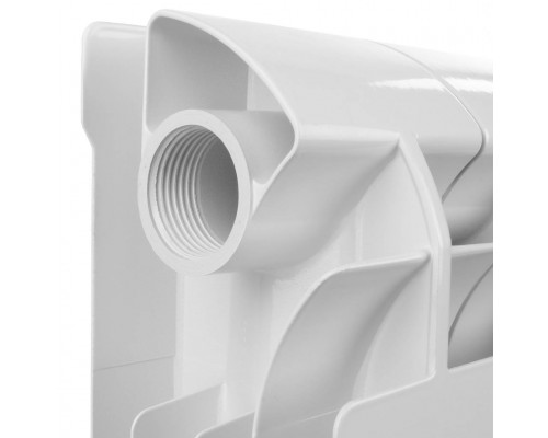Радиатор алюминиевый секционный Global VOX- R 500 500 мм 8 секций боковое белый