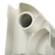 Радиатор биметаллический секционный Global STYLE PLUS 350 350 мм 12 секций боковое белый