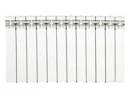 Радиатор биметаллический секционный RIFAR BASE 500 500 мм 12 секций боковое белый