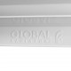 Радиатор биметаллический секционный Global STYLE EXTRA 500 500 мм 8 секций боковое белый