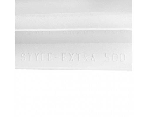 Радиатор биметаллический секционный Global STYLE EXTRA 500 500 мм 8 секций боковое белый
