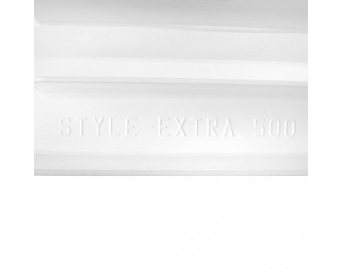 Радиатор биметаллический секционный Global STYLE EXTRA 500 500 мм 12 секций боковое белый
