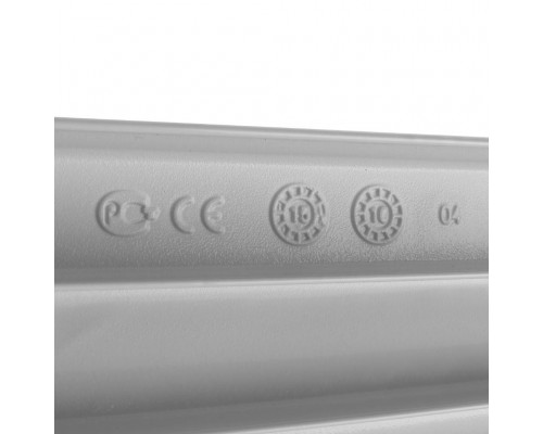 Радиатор алюминиевый секционный ROMMER Profi 500 (AL500-80-80-100) 500 мм 6 секций боковое белый