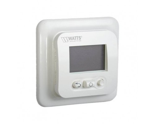 Watts  Электронный комнатный термостат скрытого монтажа с ЖК дисплеем EFHT LCD 10013391