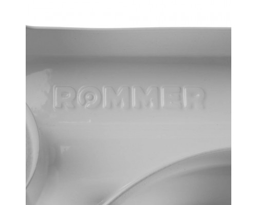 Радиатор алюминиевый секционный ROMMER Profi 350 (AL350-80-80-080) 350 мм 6 секций боковое белый