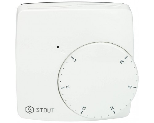 STOUT STE-0002 Проводной электронный термостат WFHT-BASIC со светодиодом STE-0002-000004