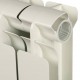 Радиатор алюминиевый секционный STOUT BRAVO 500 500 мм 4 секций боковое белый
