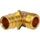 Uponor Q&E угольник с наружной резьбой 25-G3/4"НР