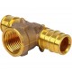 Uponor Q&E тройник с внутренней резьбой 20-RP1/2"ВР-20