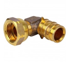 Uponor Q&E угольник с накидной гайкой 20-G1/2"НГ