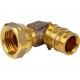 Uponor Q&E угольник с накидной гайкой 20-G1/2"НГ