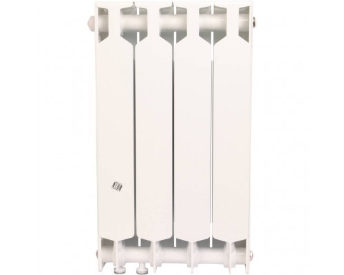 Радиатор биметаллический монолитный RIFAR SUPReMO 500 500 мм 4 секций нижнее правое белый