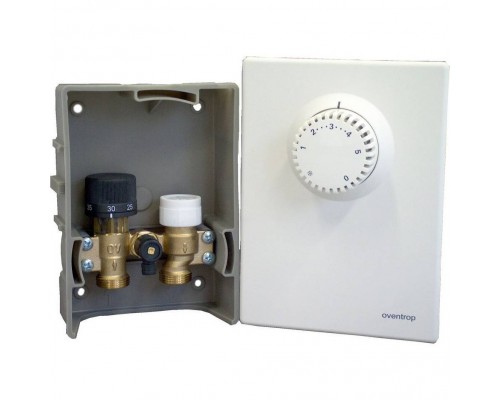 OVENTROP  Терморегулятор Unibox E plus с термостатом матовый 3/4 ЕК