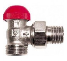 HERZ  Термостатический клапан ГЕРЦ-TS-90-V угловой 1/2"х3/4"ЕК