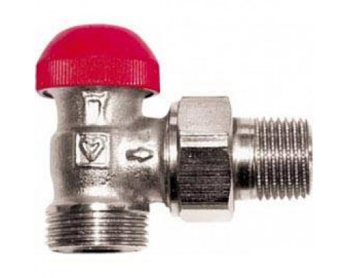 HERZ  Термостатический клапан ГЕРЦ-TS-90-V угловой 1/2"х3/4"ЕК