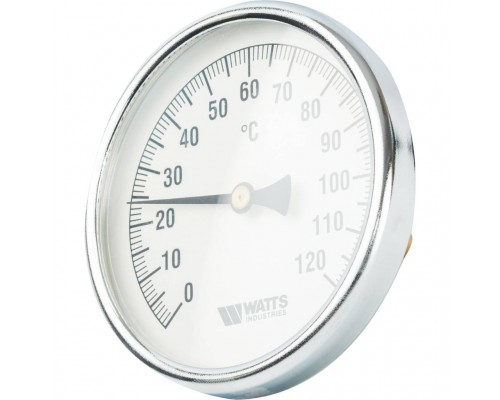Watts  F+R801(T) 100/50 Термометр биметаллический  с погружной гильзой, D100 мм