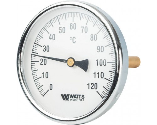 Watts  F+R801(T) 100/150  Watts Термометр биметаллический  с погружной гильзой  100 мм