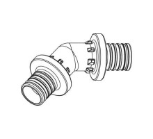 REHAU RAUTITAN Фитинги Угольник 45°, 25 PX для труб из сшитого полиэтилена аксиальный