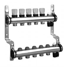 Meibes  распределительный коллектор из нержавеющей стали 1``ВР 5