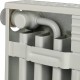 Радиатор стальной панельный Kermi Универсальные 400х400 мм нижнее правое белый